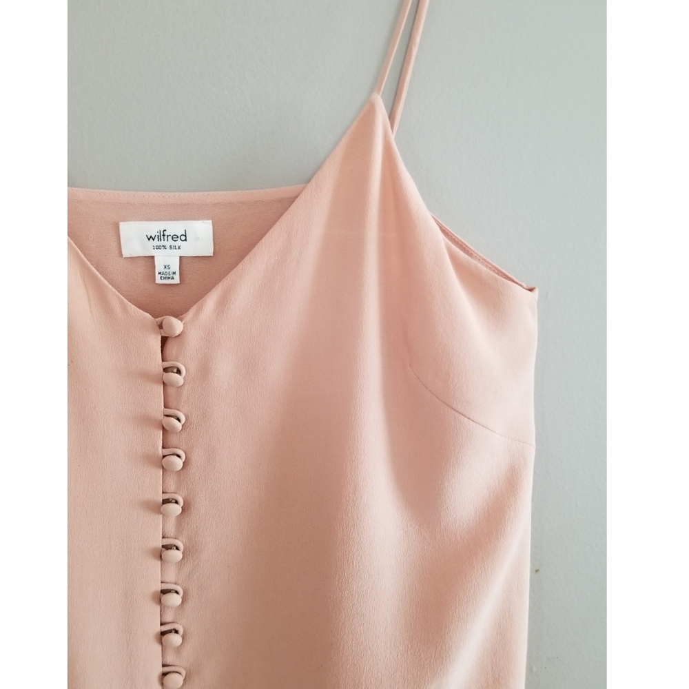 Aritzia Wilfred Pink Camisole